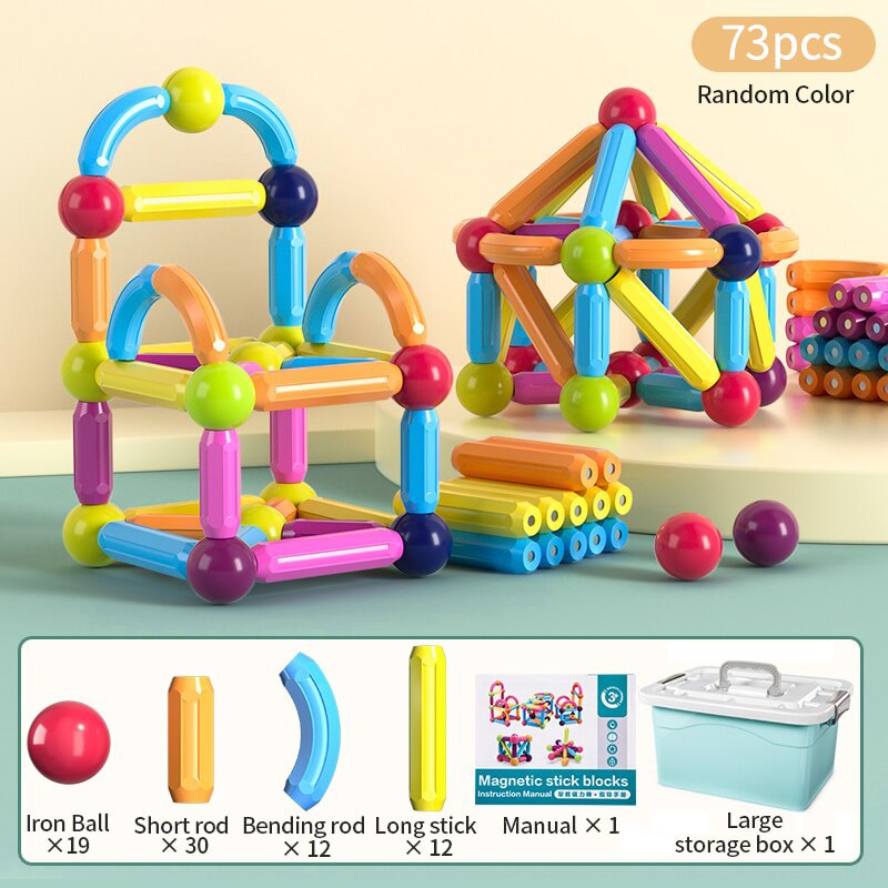 Magnetic Building Construction Set